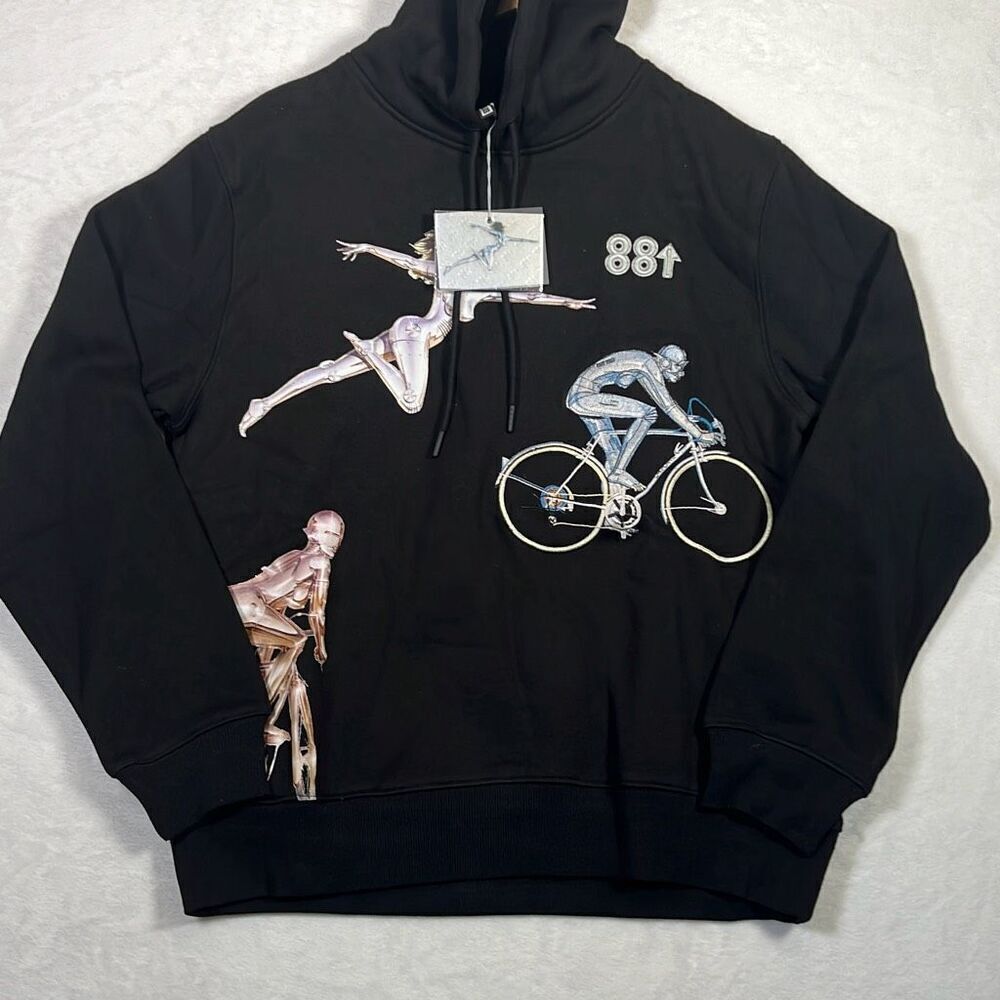 88Rising‎ rare concert release digital robots 88 Sorayama hoodie pullover Men M